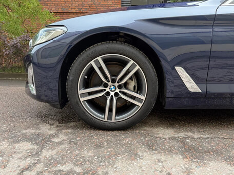 2021 BMW 5 серии 540d xDrive VII (G30/G31/G38) Рестайлинг, синий, 5150000 рублей, вид 2