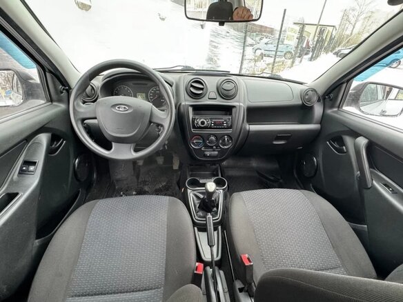 2012 Lada (ВАЗ) Granta I, серый - вид 7