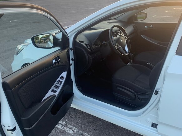 2012 Hyundai Solaris I, белый - вид 7