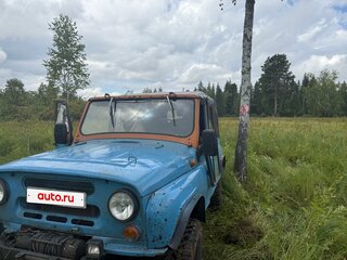 1993 УАЗ 31512, голубой, 500000 рублей, вид 1