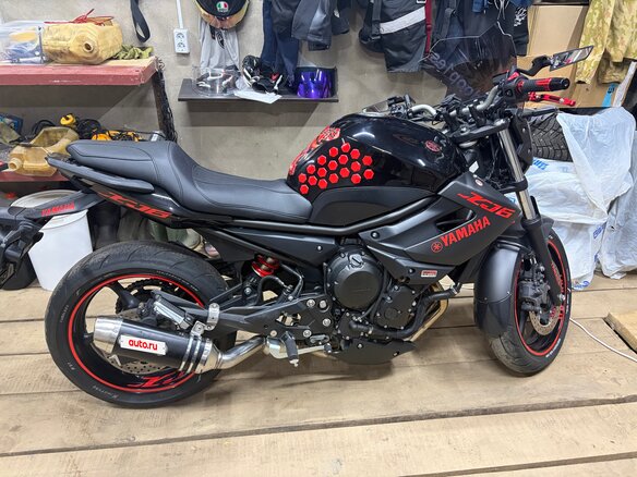 2013 Yamaha XJ6 (FZ6R), чёрный, 560000 рублей - вид 7