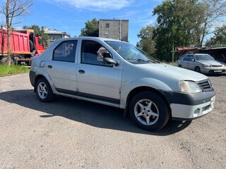 2005 Renault Logan I, серебристый, 285000 рублей, вид 2