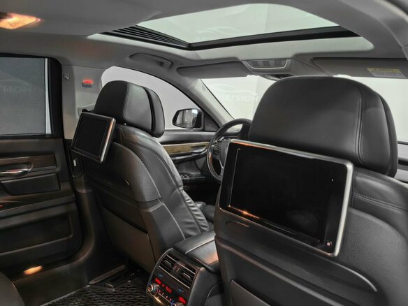 2013 BMW 7 серии Long 750Li xDrive V (F01/F02/F04) Рестайлинг, чёрный, 1620000 рублей - вид 18