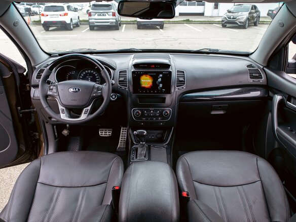 2012 Kia Sorento II Рестайлинг, коричневый, 1595000 рублей - вид 15