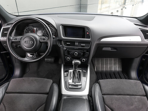 2015 Audi Q5 I (8R) Рестайлинг, синий, 1898000 рублей - вид 13