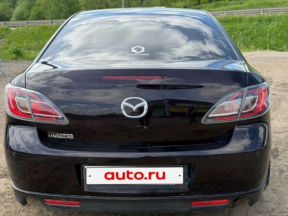 2008 Mazda 6 II (GH), пурпурный, 350000 рублей - вид 5