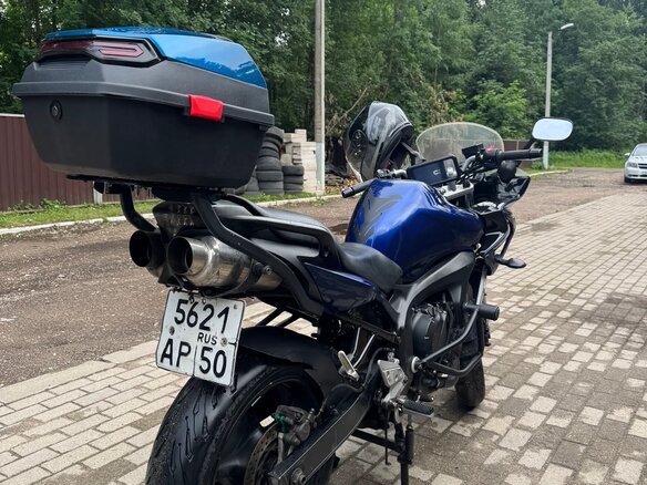 2008 Yamaha FZ6, синий, 350000 рублей - вид 2