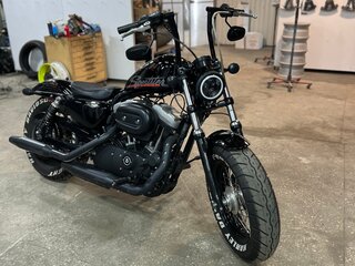 2012 Harley-Davidson Forty-Eight, чёрный, 900000 рублей, вид 2