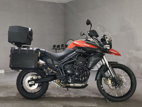 2012 Triumph Tiger 800, оранжевый, 615000 рублей, вид 2
