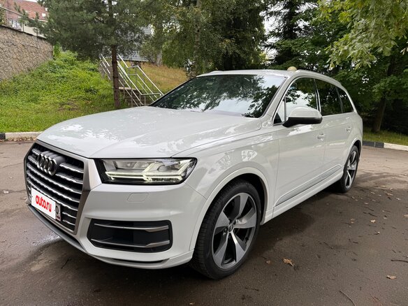 2018 Audi Q7 II (4M), чёрный, 4450000 рублей - вид 1
