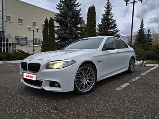 2014 BMW 5 серии 520d VI (F10/F11/F07) Рестайлинг, белый, 1300000 рублей, вид 1