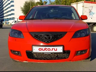 2008 Mazda 3 4-speed I (BK) Рестайлинг, красный, 710000 рублей, вид 1