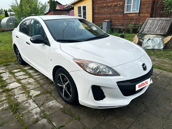 2012 Mazda 3 II (BL) Рестайлинг, белый, 850000 рублей - вид 2