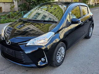 2019 Toyota Vitz III (XP130) Рестайлинг 2, чёрный, 1050000 рублей, вид 1