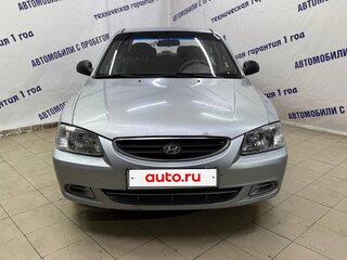 2007 Hyundai Accent ТагАЗ II, серебристый, 265000 рублей, вид 2