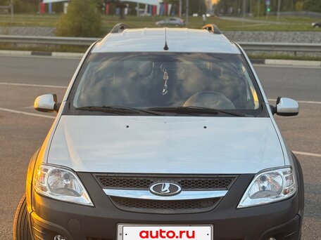 2017 Lada (ВАЗ) Largus Cross I, серебристый, 665000 рублей, вид 1