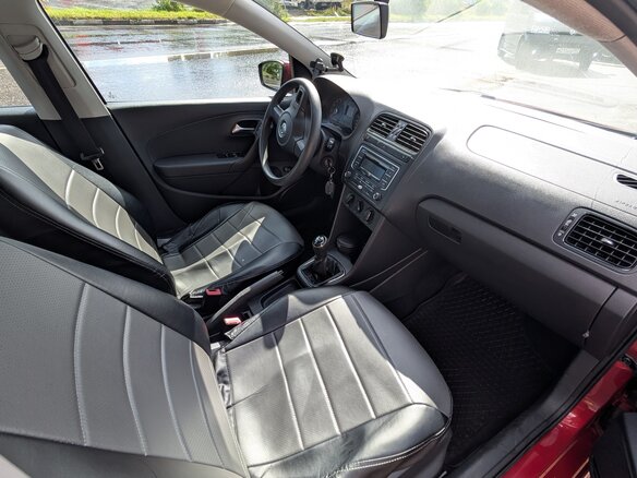 2013 Volkswagen Polo V, красный, 699000 рублей - вид 7