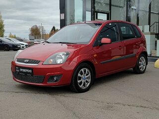 2008 Ford Fiesta Mk5, красный, 489000 рублей, вид 1