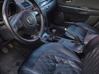 2006 Mazda 3 I (BK), чёрный, 250000 рублей, вид 5