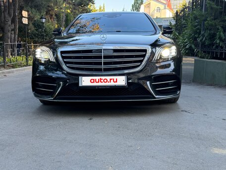 2019 Mercedes-Benz S-Класс 350 d Long VI (W222, C217) Рестайлинг, чёрный, 8399000 рублей, вид 3