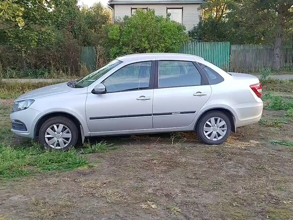 2023 Lada (ВАЗ) Granta I Рестайлинг, серебристый, 700000 рублей - вид 16