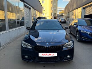 2014 BMW 5 серии 528i xDrive VI (F10/F11/F07) Рестайлинг, синий, 2500000 рублей, вид 4