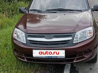 2012 Lada (ВАЗ) Granta I, пурпурный, 400000 рублей, вид 3