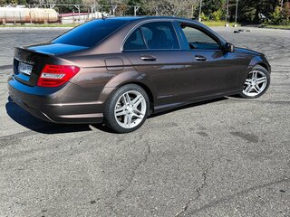 2013 Mercedes-Benz C-Класс 180 III (W204) Рестайлинг, коричневый, 1650000 рублей, вид 3