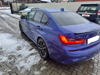 2021 BMW 3 серии 320d xDrive VII (G2x), синий, 4100000 рублей, вид 3
