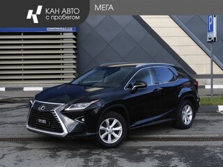 2016 Lexus RX 200t IV, чёрный, 3395000 рублей, вид 1