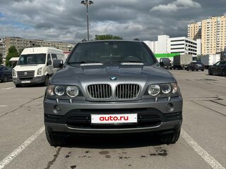 2002 BMW X5 3.0i I (E53), серебристый, 870000 рублей, вид 4