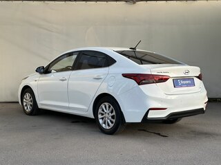 2018 Hyundai Solaris II, белый, 1400000 рублей, вид 5