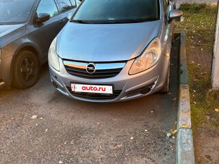 2008 Opel Corsa D, голубой, 290000 рублей, вид 1