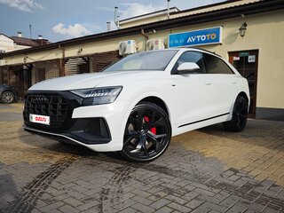 2018 Audi Q8 50 TDI I (4M), белый, 6400000 рублей, вид 1