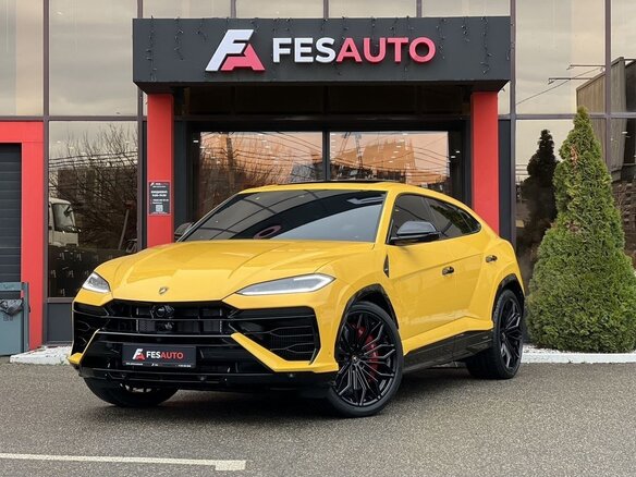 2025 Lamborghini Urus SE I Рестайлинг, жёлтый - вид 2
