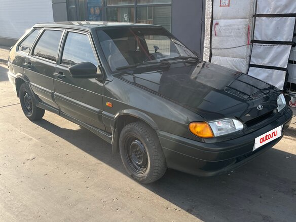 2007 Lada (ВАЗ) 2114, зелёный, 110000 рублей - вид 1