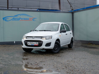 2014 Lada (ВАЗ) Kalina II, белый, 369000 рублей, вид 1