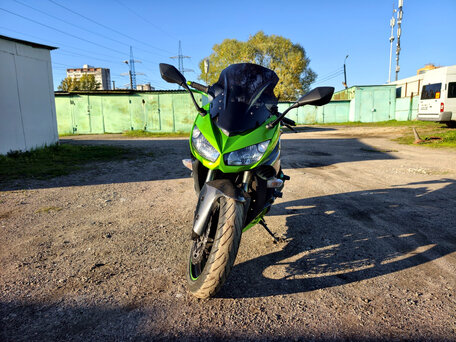 2013 Kawasaki Z 1000SX, зелёный, 790000 рублей, вид 4