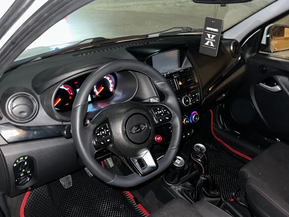 2015 Lada (ВАЗ) Kalina Sport II, белый, 545000 рублей - вид 7
