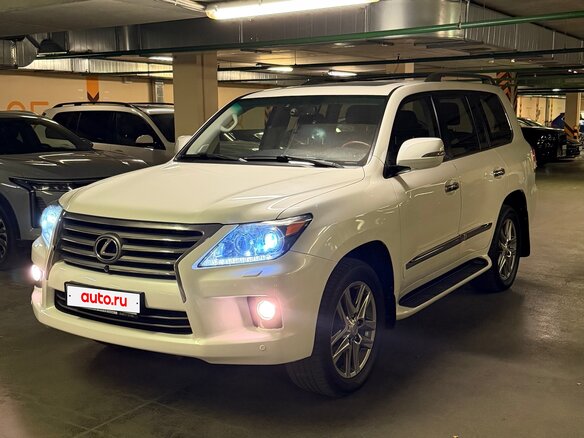 2013 Lexus LX Arctic Trucks 570 AT33 III Рестайлинг, белый, 4100000 рублей