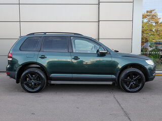 2008 Volkswagen Touareg I Рестайлинг, зелёный, 949000 рублей, вид 4