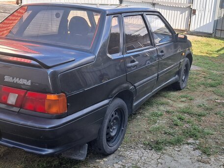2008 Lada (ВАЗ) 2115, чёрный, 95000 рублей, вид 4