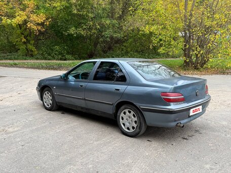 2001 Peugeot 406 I Рестайлинг, голубой, 130000 рублей, вид 4