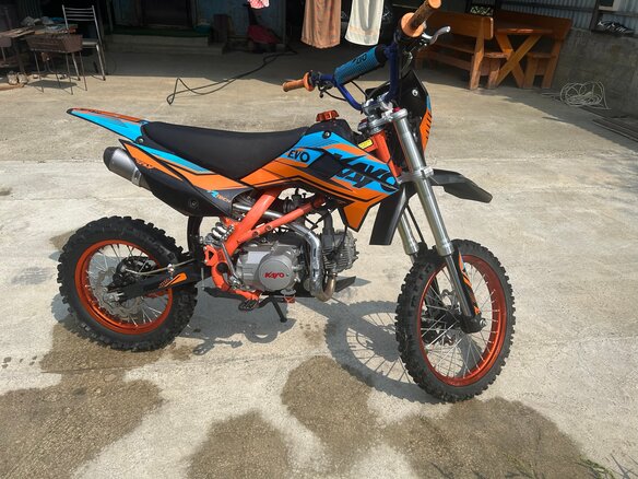 2023 Kayo Evolution YX125EM, оранжевый, 75000 рублей - вид 1