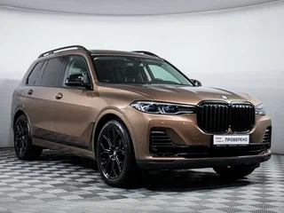2019 BMW X7 40i I (G07), коричневый, 7450000 рублей, вид 3