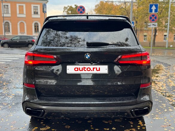 2021 BMW X5 30d IV (G05/G18), чёрный, 8190000 рублей - вид 7