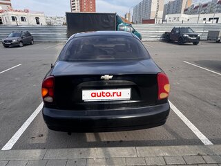 2008 Chevrolet Lanos I, чёрный, 75000 рублей, вид 4