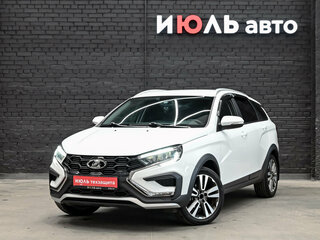 2024 Lada (ВАЗ) Vesta SW Cross I Рестайлинг (NG), белый, 1400000 рублей, вид 1