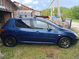 2001 Peugeot 307 I, синий, 100000 рублей, вид 2