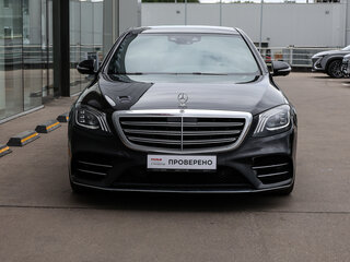 2019 Mercedes-Benz S-Класс 350 d Long VI (W222, C217) Рестайлинг, чёрный, 4450000 рублей, вид 2